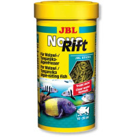 JBL NovoRift основний корм для рослиноїдних цихлід, палички, 250 мл