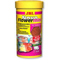 JBL Novo Flower mini основний корм для невеликих та середніх флауерхорнів, гранули, 250 мл