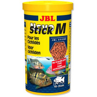 JBL NovoStick M основний корм для великих хижих цихлід, гранули, 1 л