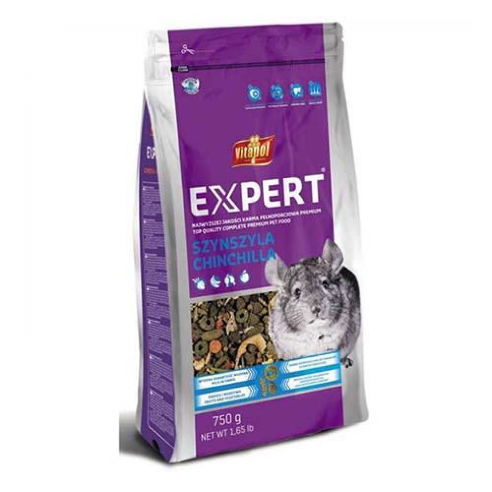 Корм Vitapol Expert для шиншиллы, 750 г Корм Vitapol Expert для шиншиллы, 750 г