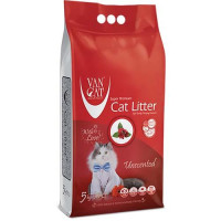 VanCat Unscented бентонитовый наполнитель для туалета, 5 кг
