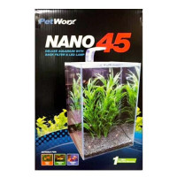 PetWorx Nano-45 акваріумний набір з обладнанням, 40 л