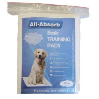 All-Absorb Basic пелюшки для собак, 56х56 см, 10 шт