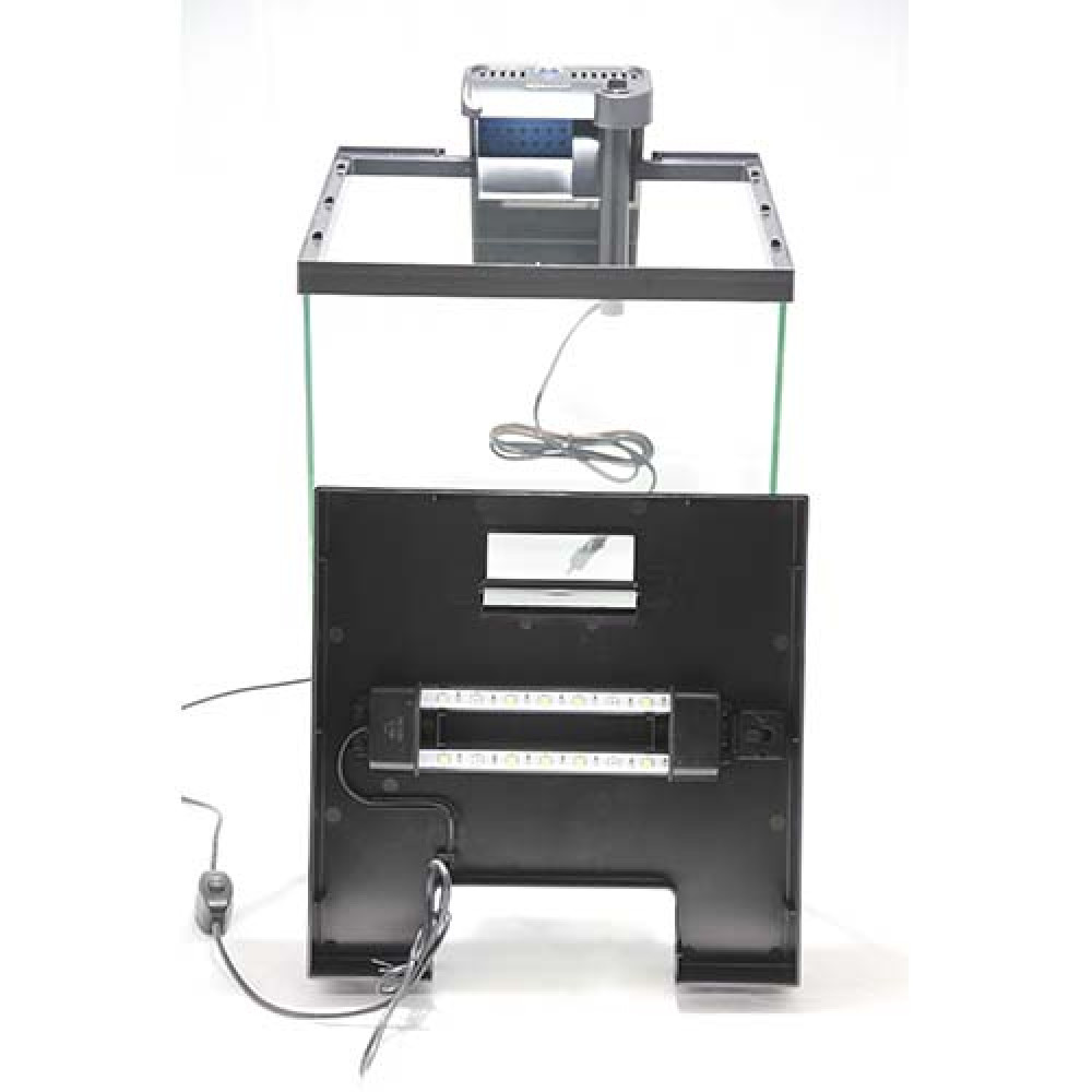 Аквариум Resun RA-40 LED 5.1 W стекло, 37.8 л, 31.7x31.7x48.5 см