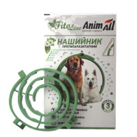 AnimAll FitoLine Nature нашийник протипаразитарний для собак, зелений, 70 см