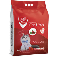 VanCat Unscented бентонитовый наполнитель для туалета, 10 кг