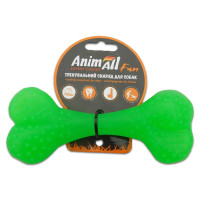 AnimAll Fun іграшка кістка, зелений, 15 см