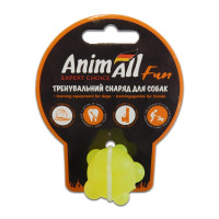 AnimAll Fun іграшка куля молекула, жовта, 3 см