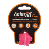 AnimAll Fun іграшка куля молекула, кораловий, 3 см
