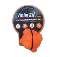 AnimAll Fun іграшка куля молекула, помаранчева, 5 см