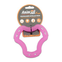 AnimAll Fun іграшка для собак кільце 6 сторін, фіолетовий, 12 см