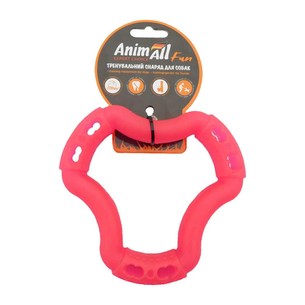 Іграшка AnimAll Fun кільце 6 сторін, коралове, 15 см