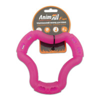 AnimAll Fun іграшка для собак кільце 6 сторін, фіолетовий, 15 см