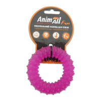 AnimAll Fun іграшка кільце з шипами, фіолетовий, 9 см