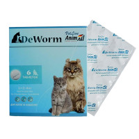 AnimAll VetLine DeWorm антигельмінтний препарат для котів та кошенят
