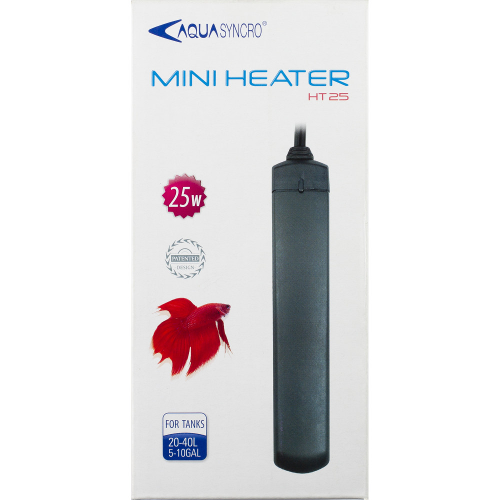 Аквариумный нагреватель Resun Mini heater HT 25 Аквариумный нагреватель Resun Mini heater HT 25
