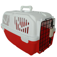 AnimAll P1095 переноска для котів та собак, червона, 52×35×33 см