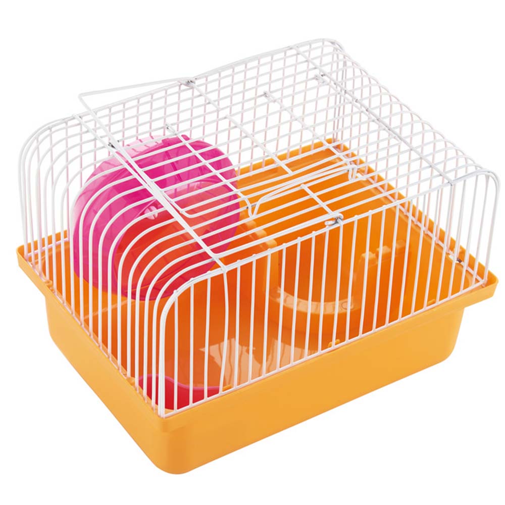 AnimAll Cube клітка для хом'яка, 23.2x17×12 см, помаранчева