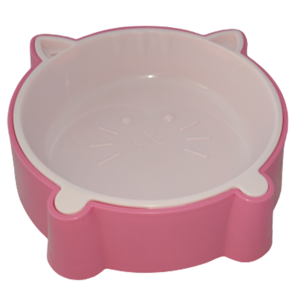 AnimAll пластикова миска у формі равлика, для котів, S, 200 мл, рожева AnimAll пластикова миска у формі равлика, для котів, S, 200 мл, рожева