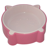 AnimAll пластикова миска у формі равлика, для котів, S, 200 мл, рожева