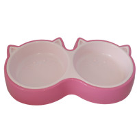 AnimAll пластикова миска у формі равлика, для котів, L, 350 мл, рожева