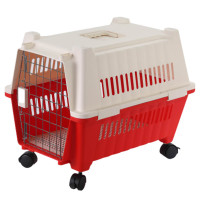 AnimAll переноска для котів та собак, червоне, 70×49×56 см