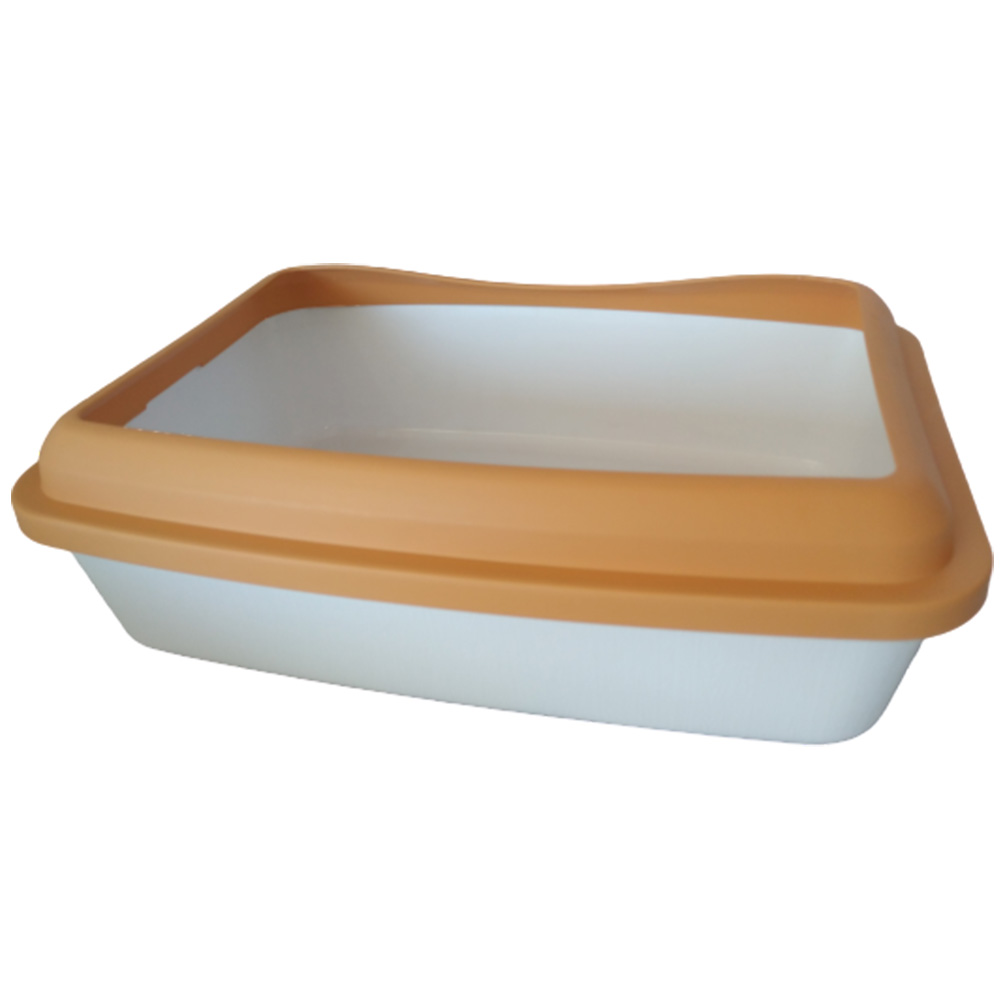 AnimAll туалет під наповнювач, напівпрозорий 41×31×13 см, помаранчевий AnimAll туалет під наповнювач, напівпрозорий 41×31×13 см, помаранчевий
