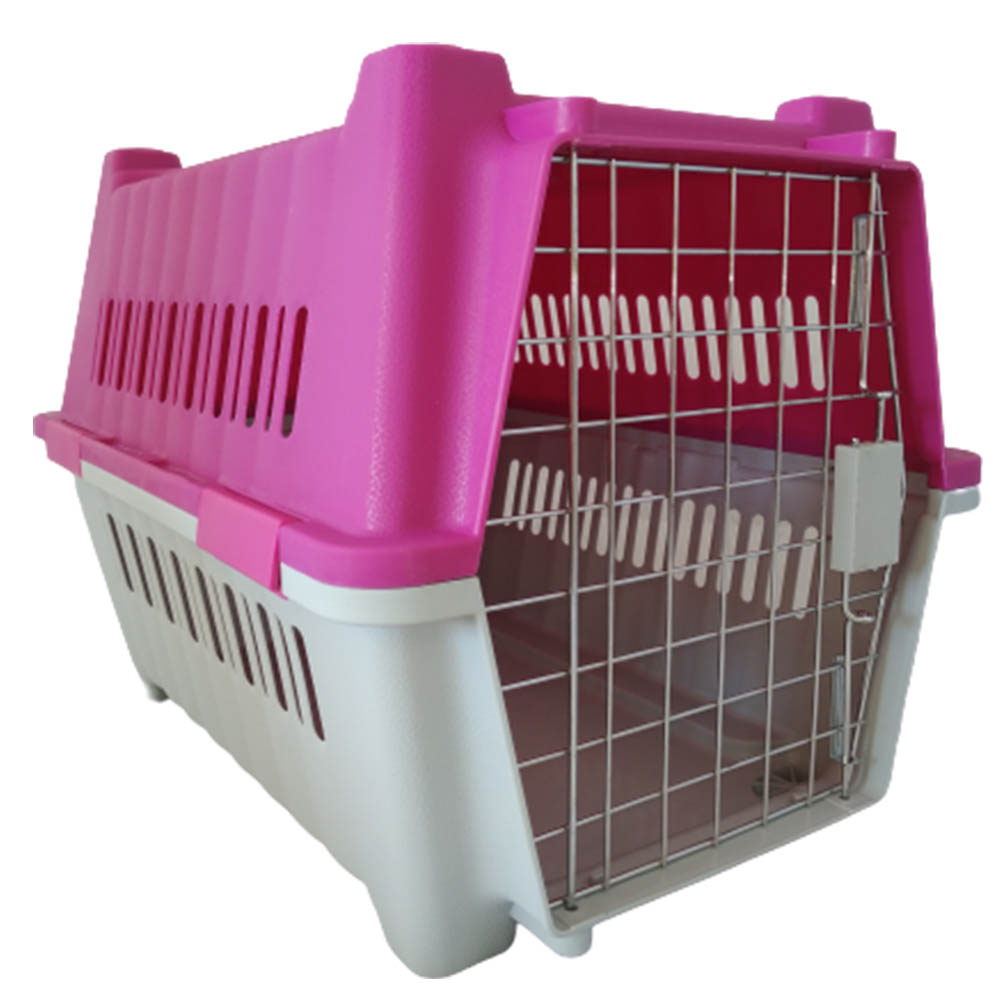 AnimAll P 784 переноска для котів та собак, рожева, 58×40×43 см