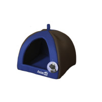 AnimAll Wendy M будиночок для собак, блакитний, 41×41×32 см