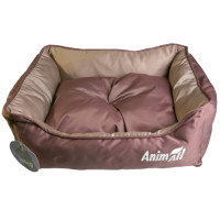 AnimAll Nena M лежак для собак, оливковий, 55×43×17 см