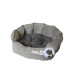 Лежак, AnimAll Rolyal S, для собак, серый, 48×42×20 см