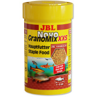 JBL NovoGranoMix XXS основний корм для дуже маленьких риб розміром від 1 до 3 см, гранули, 100 мл