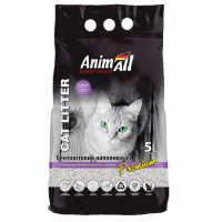 AnimAll Premium Lavender бентонітовий наповнювач з ароматом лаванди, для котів, 5 л