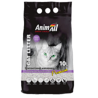 AnimAll Premium Lavender бентонітовий наповнювач з ароматом лаванди, для котів, 10 л