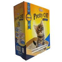 Pretty Cat Premium Gold бентонітовий наповнювач без аромату, 6 л