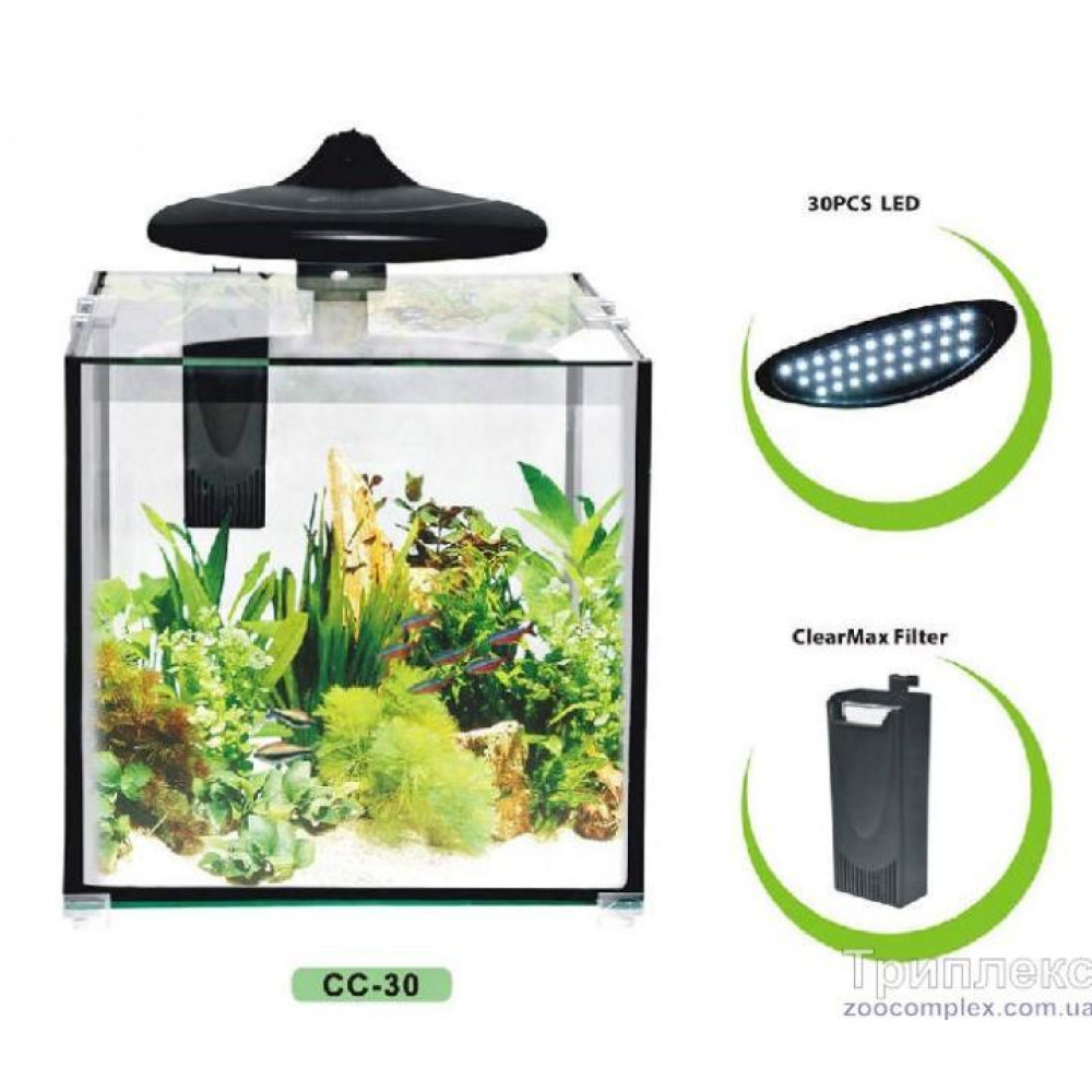 Resun СС-30 аквариумный комплект, нано-куб