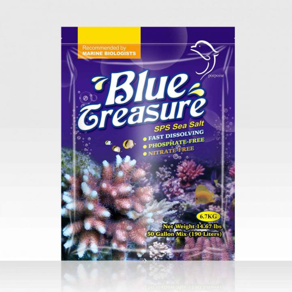 Blue Treasure рифова сіль для S.P.S. коралів, 6.7 кг