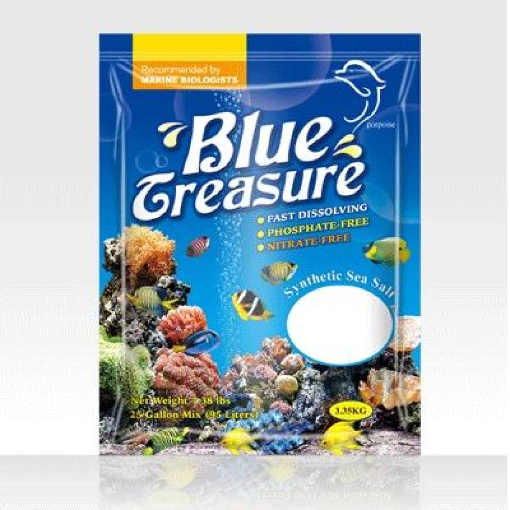 Blue Treasure рифова сіль для LPS. коралів, 3.35 кг