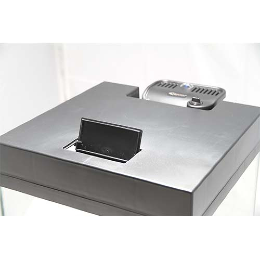 Аквариум Resun RA-40 LED 5.1 W стекло, 37.8 л, 31.7x31.7x48.5 см