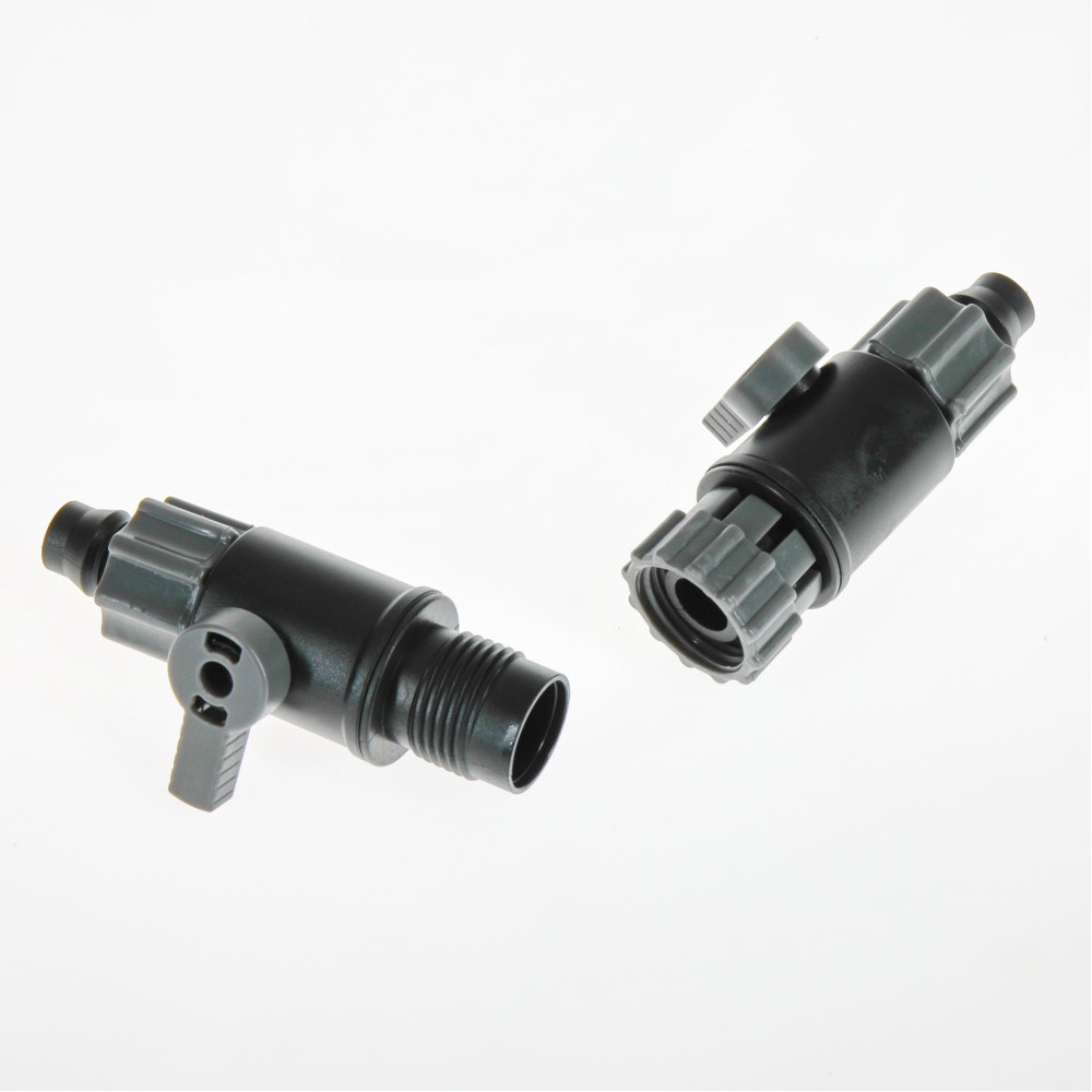 JBL double stopcock + quickcoupling для підключення, відключення і перекриття шлангів в акваріумі, 16/22 мм
