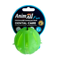 AnimAll Fun іграшка для собак, м'яч Смачно, зелена, 5 см