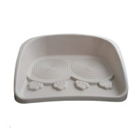 Animall підставка під миски, 40.2×31×10 см, бежевий