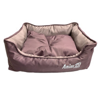 AnimAll Nena VELOURS CACAO лежак для котів, S, 45×35×16 см