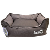 AnimAll Gama M Mocco лежанка для собак та котів, мокко, 55×43×17 см