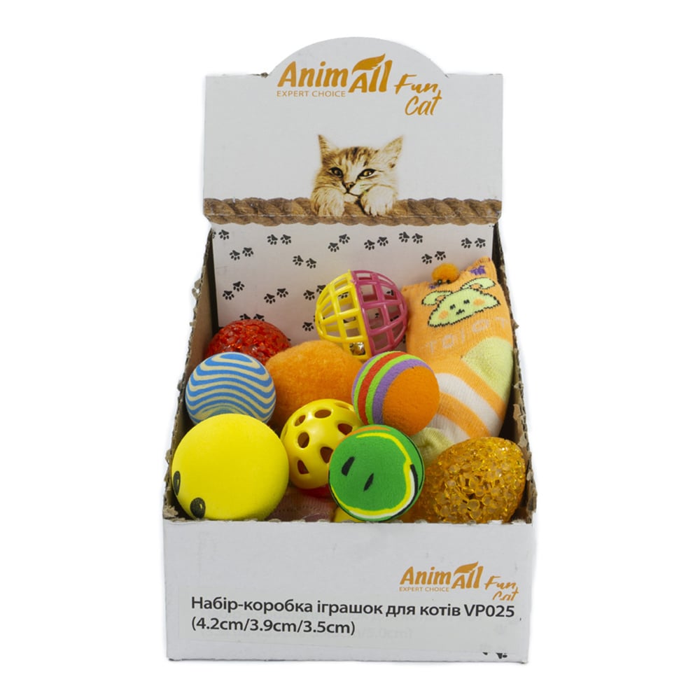 Набір іграшок AnimAll Fun Cat для котів, VP025, 30 шт