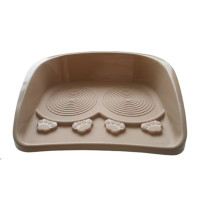 Animall підставка під миски, 40.2×31×10 см, коричневий
