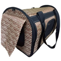AnimAll HJ-131 Сумка-переноска жорстка, шоколад, 43х25х29 см