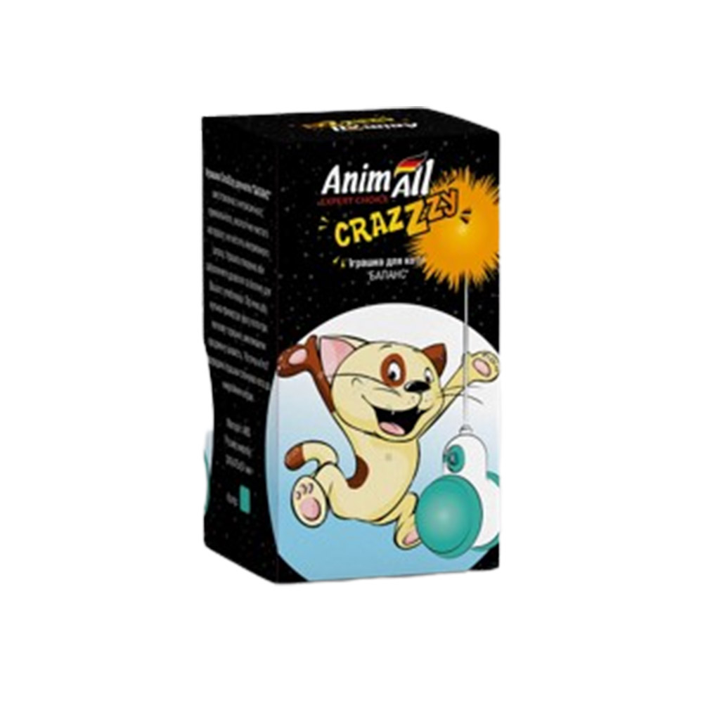 Іграшка AnimAll CrazZzy для котів, баланс, м'ятна