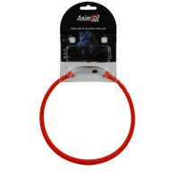 AnimAll LED нашийник для собак, S, 40 см, червоний