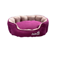 AnimAll АТ 2302 Лежак Royal Velours M Fuchsia, 53х47х21